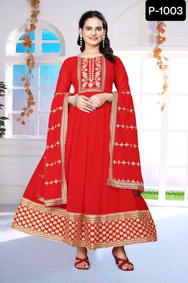 GOWN WITH DUPATTA SET - Image 3