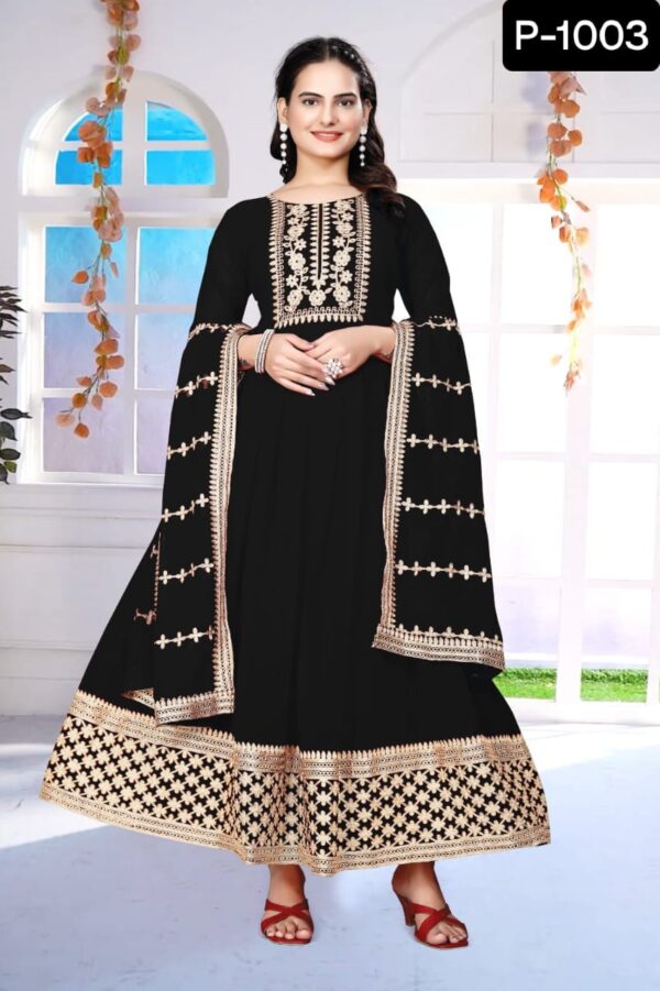 GOWN WITH DUPATTA SET - Image 5