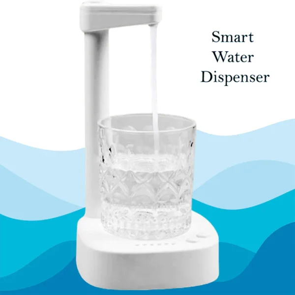 CHARGING, DESKTOP WATER BOTTLE DISPENSER, INTELLIGENT DESKTOP WATER PUMP WITH SMALL PIPE, ONE BUTTON OPERATION, SMART TABLE BEDSIDE WATER DISPENSER, DESK WATER DISPENSER FOR HOME, OFFICE, OUTDOOR, CAMPING - Image 3