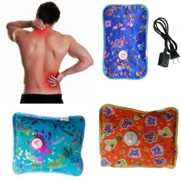 heating bag, hot water bags for pain relief, heating bag electric, Heating Pad-Heat Pouch Hot Water Bottle Bag, Electric Hot Water Bag For Pain Relief Therapy (Multicolor) Pack of 1 - Image 4